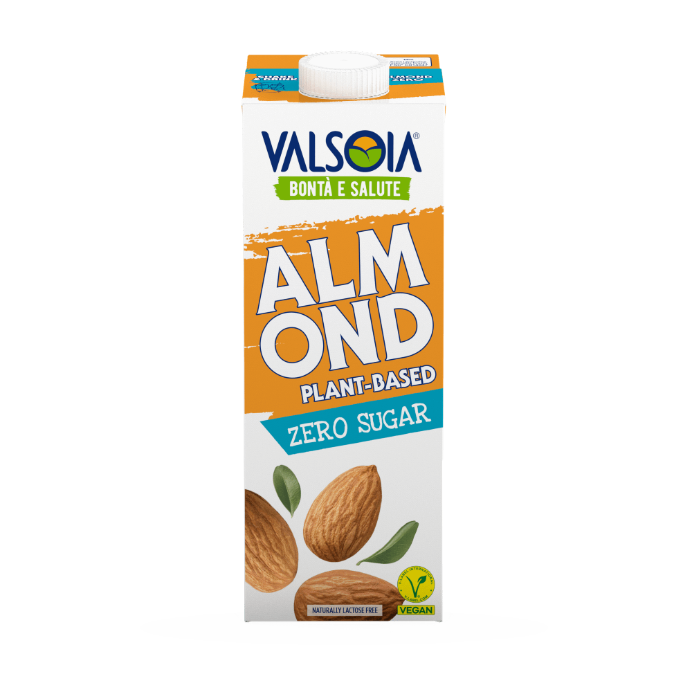 VALSOIA Almond Plant-based drink  Zero Sugar