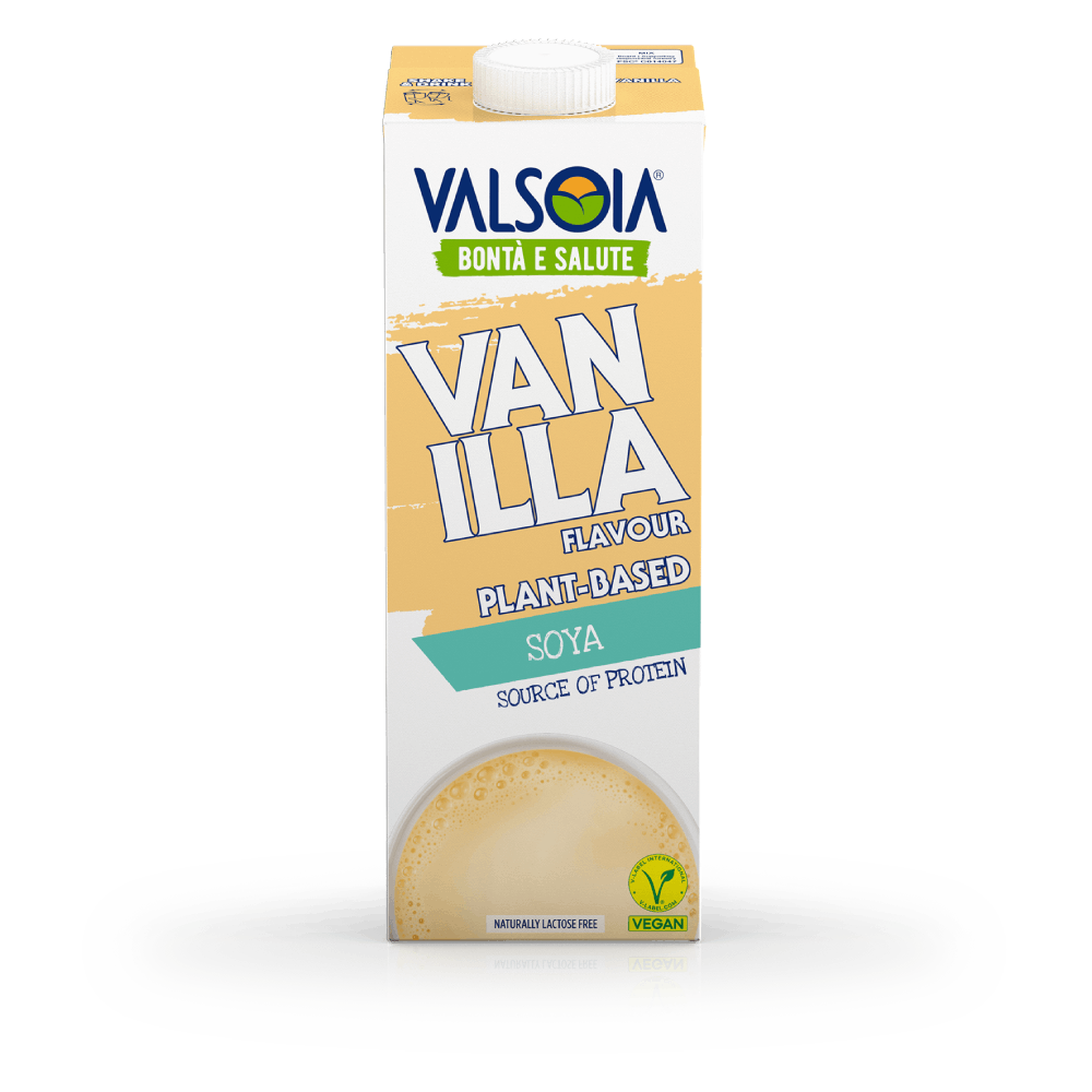 VALSOIA Vanilla flavour Soya Plant-based drink