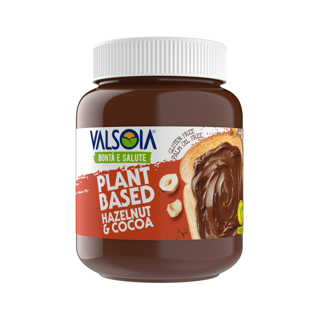 VALSOIA Plant-Based Hazelnut & Cocoa Spread - 400 gr
