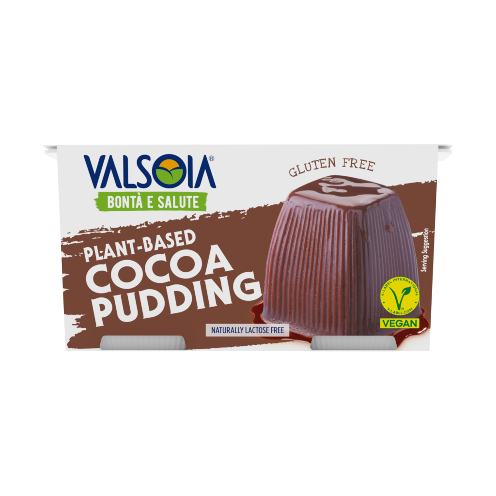 VALSOIA Cocoa Pudding vegan gluten free naturally lactose free