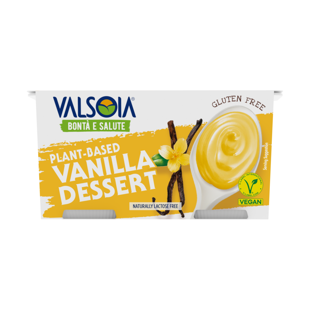 VALSOIA Vanilla Dessert vegan gluten free naturally lactose free